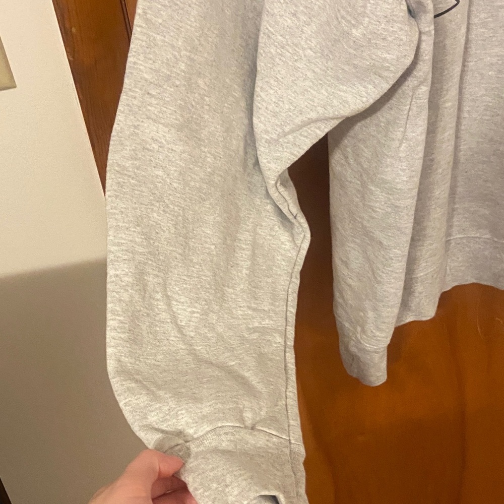 Gray Ghost Graphic Women's Crewneck Pullover - Picture 13 of 16